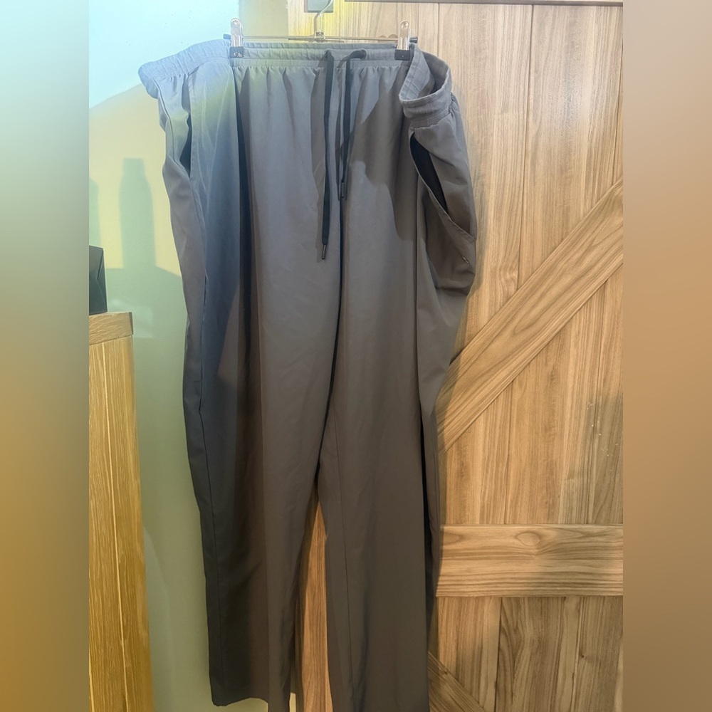 ZELOS Men's Drawstring Joggers in Gray